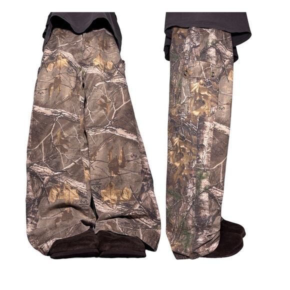 Loose Fit y2k Realtree 40x30 Skater Grunge Punk Camo Pants Style - Picture 1 of 5